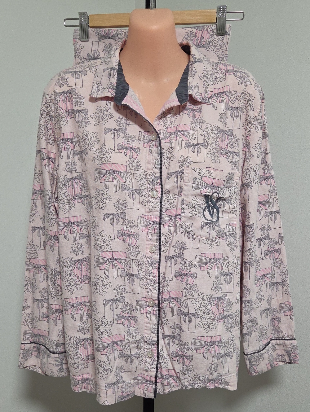 Victoria's Secret "THE DREAMER" Flannel Pajama Set
